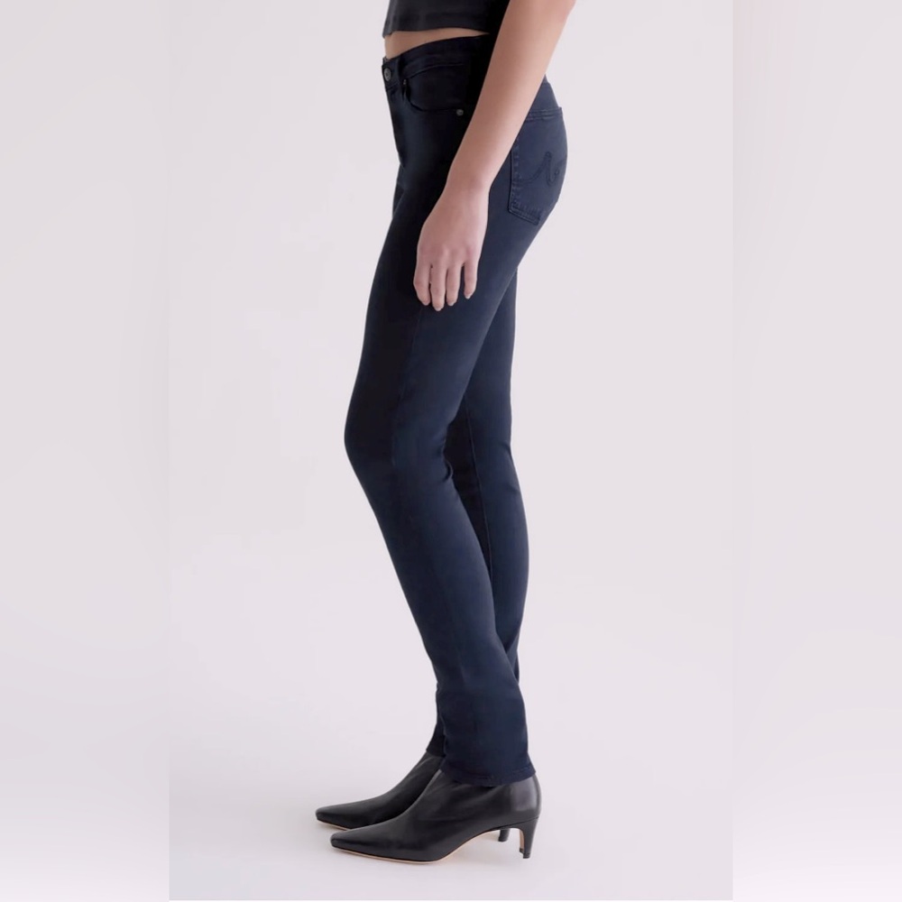 AG Adriano Goldschmied Prima Cigarette Leg Jeans Sulfur Deep Navy Size 27R - Picture 4 of 17